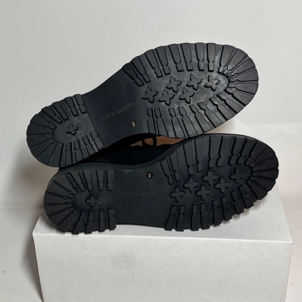 Vince Camuto x Fashion Jackson Puchenie Suede Lace-Up Hiker Boots - Picture 6 of 6